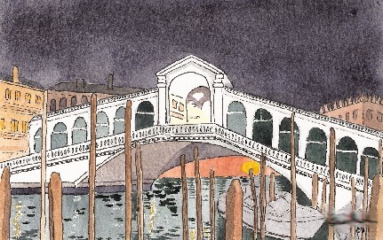 Venice Rialto bridge